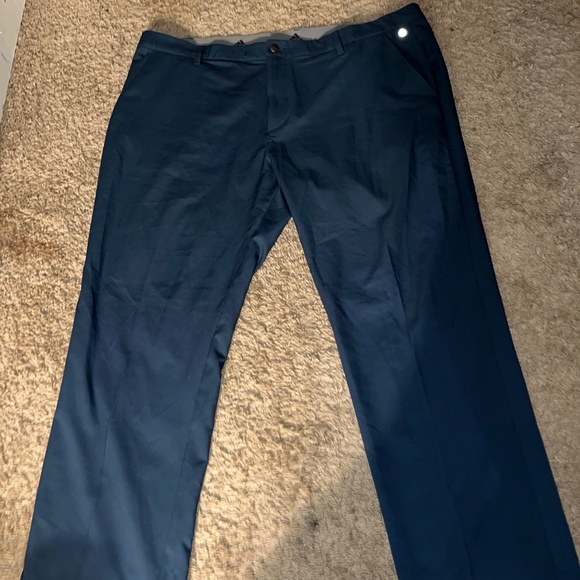 Adidas Men’s Dark Blue Dress Pants 44x32 - Picture 5 of 7